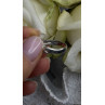 Art Deco Style 925 Sterling Silver Clear Cz Ring Size 7