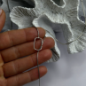 925 Sterling Silver Snake Chain Necklace With Freshwater Pearl Drop Pendant