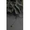 925 Sterling Silver Snake Chain Necklace With Freshwater Pearl Drop Pendant