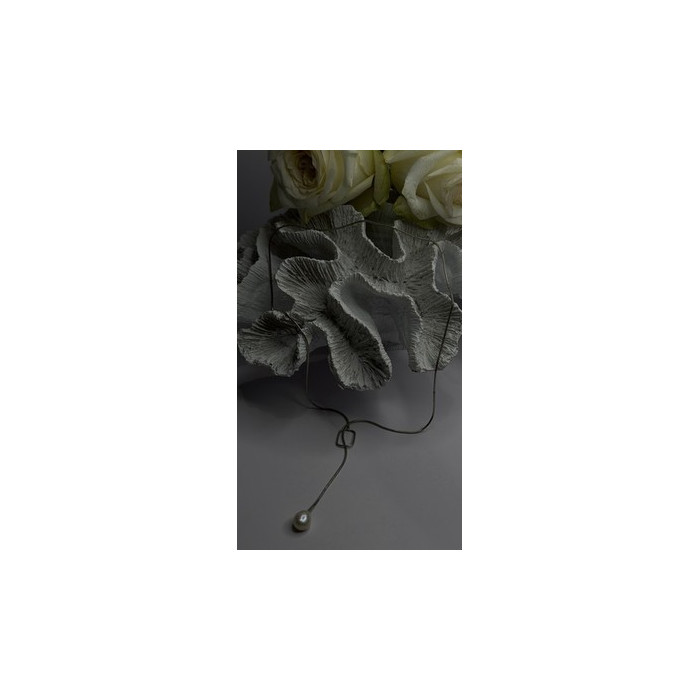 925 Sterling Silver Snake Chain Necklace With Freshwater Pearl Drop Pendant