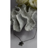 925 Sterling Silver Black & White Diamonds Sea Turtle Necklace