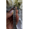 Elegant Multi Row 925 Sterling Silver Tennis Clear White Topaz Stones Bracelet 7