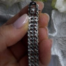 Elegant Multi Row 925 Sterling Silver Tennis Clear White Topaz Stones Bracelet 7