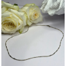 Minimalist 925 Sterling Silver Snake Chain Necklace Vintage Italian Style