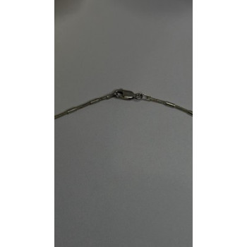 Minimalist 925 Sterling Silver Snake Chain Necklace Vintage Italian Style