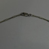 Minimalist 925 Sterling Silver Snake Chain Necklace Vintage Italian Style