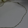 Minimalist 925 Sterling Silver Snake Chain Necklace Vintage Italian Style
