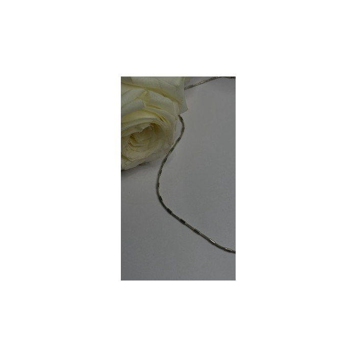 Minimalist 925 Sterling Silver Snake Chain Necklace Vintage Italian Style