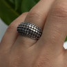 Vintage 925 Sterling Silver Dome Bubble Ring Size 7