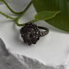 Vintage Filigree 925 Sterling Silver Mystic Topaz Ring Size 7.5