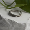 Today Vintage 925 Sterling Silver Diamond Accent Ring Size 7