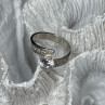 925 Sterling Silver CZ Ring Size 6.5