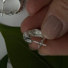 Vintage Floral Hoop Engraved Boho Western 925 Sterling Silver Earrings
