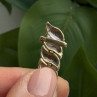925 Sterling Silver Gold Tone Diamond Tennis Bracelet 7