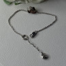 Ewa 925 Sterling Silver CZ Bracelet Length 7/ 8.5 Inch