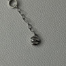 Ewa 925 Sterling Silver CZ Bracelet Length 7/ 8.5 Inch