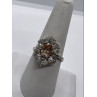 925 Sterling Silver CZ Ring Size 8
