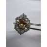 925 Sterling Silver CZ Ring Size 8