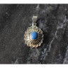 925 Sterling Silver Turquoise Pendant