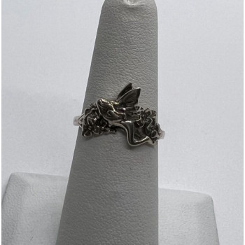925 Sterling Silver Fairy Ring Size 6