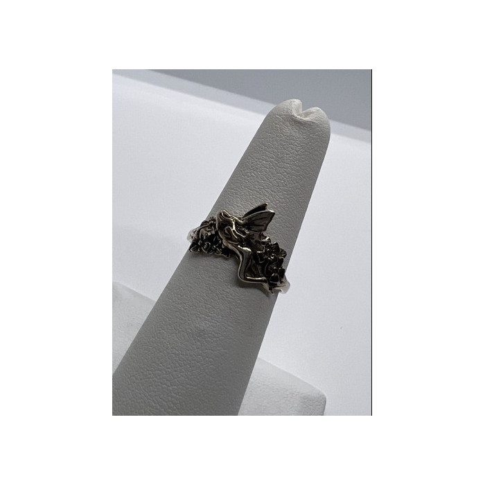 925 Sterling Silver Fairy Ring Size 6