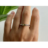 925 Sterling Silver Peridot Ring Size 10.25