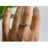 925 Sterling Silver Peridot Ring Size 10.25