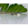 925 Sterling Silver Peridot Ring Size 10.25