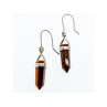 925 Sterling Silver Tiger's Eye Earrings