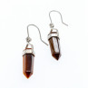 925 Sterling Silver Tiger'S Eye Earrings