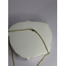 925 Sterling Silver Gold Plated Chain Length 18 Inch