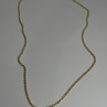 925 Sterling Silver Gold Plated Chain Length 18 Inch