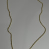 925 Sterling Silver Gold Plated Chain Length 18 Inch