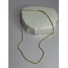 925 Sterling Silver Gold Plated Chain Length 18 Inch