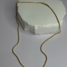 925 Sterling Silver Gold Plated Chain Length 18 Inch