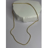 925 Sterling Silver Gold Plated Chain Length 18 Inch