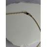 925 Sterling Silver Gold Plated Chain Length 18 Inch