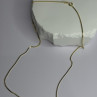 925 Sterling Silver Gold Plated Chain Length 18 Inch