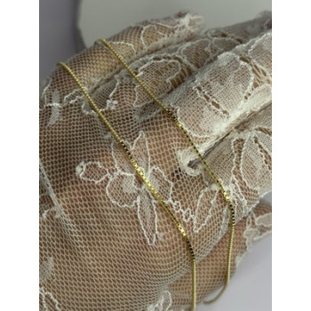 925 Sterling Silver Gold Plated Chain Length 18 Inch