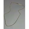 925 Sterling Silver Gold Plated Chain Length 18 Inch