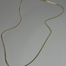 925 Sterling Silver Gold Plated Chain Length 18 Inch
