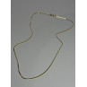 925 Sterling Silver Gold Plated Chain Length 18 Inch
