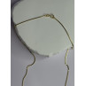 925 Sterling Silver Gold Plated Chain Length 18 Inch