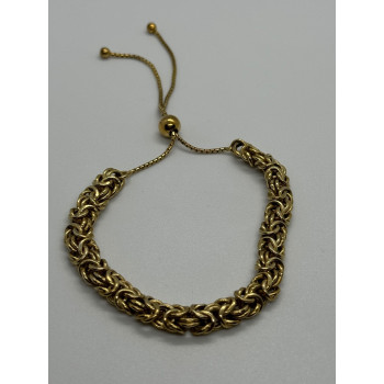 925 STERLING SILVER GOLD PLATED  MILOR ITALY BRACELET