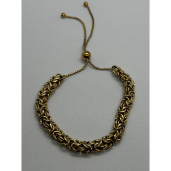 925 STERLING SILVER GOLD PLATED  MILOR ITALY BRACELET