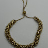 925 Sterling Silver Gold Plated Milor Italy Bracelet