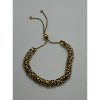 925 STERLING SILVER GOLD PLATED  MILOR ITALY BRACELET