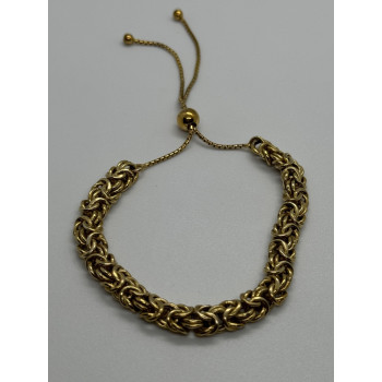 925 STERLING SILVER GOLD PLATED  MILOR ITALY BRACELET