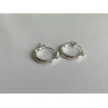 925 Sterling Silver Hoops Earrings