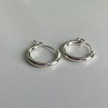 925 Sterling Silver Hoops Earrings